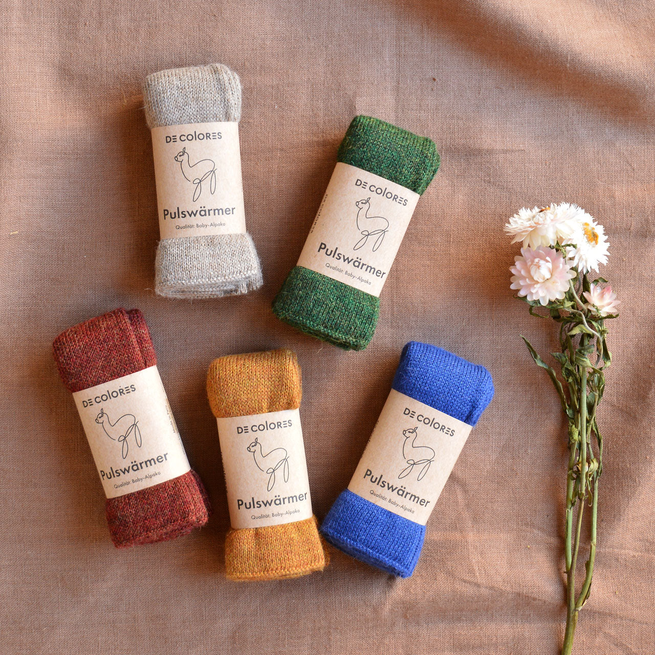 Adults Handwarmers - 100% Baby Alpaca