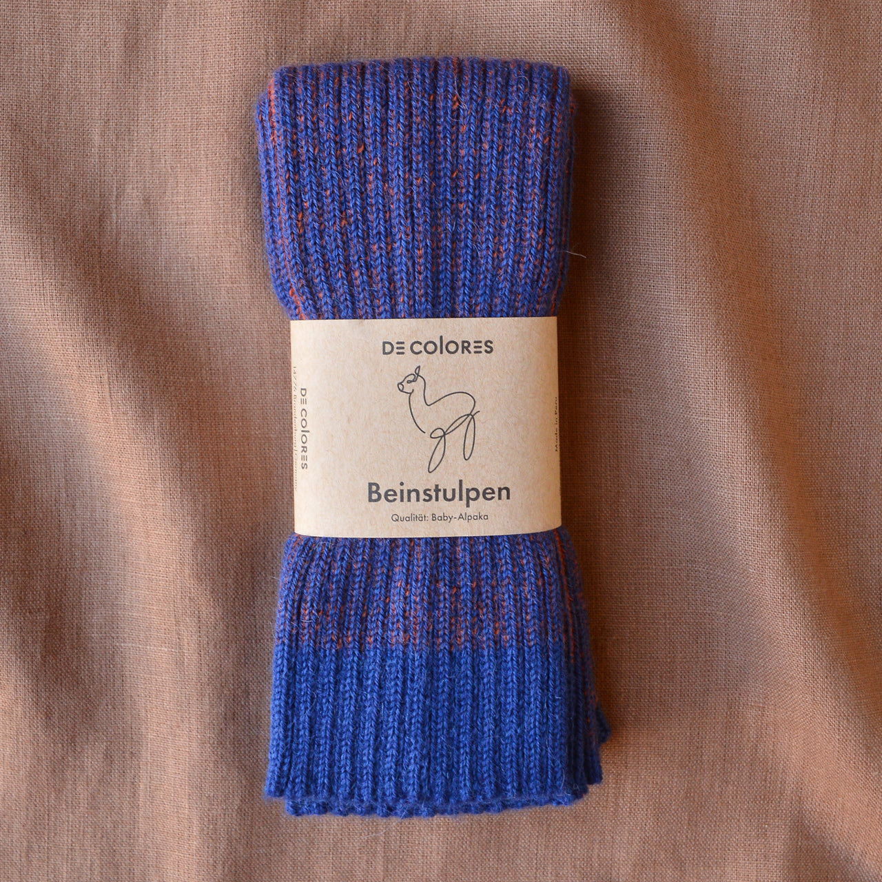 Brioche Rib Knit Legwarmers in 100% Baby Alpaca (Kids-Adults)