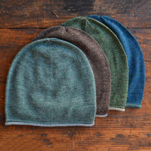 Adults Light Jersey Beanie - 100% Alpaca