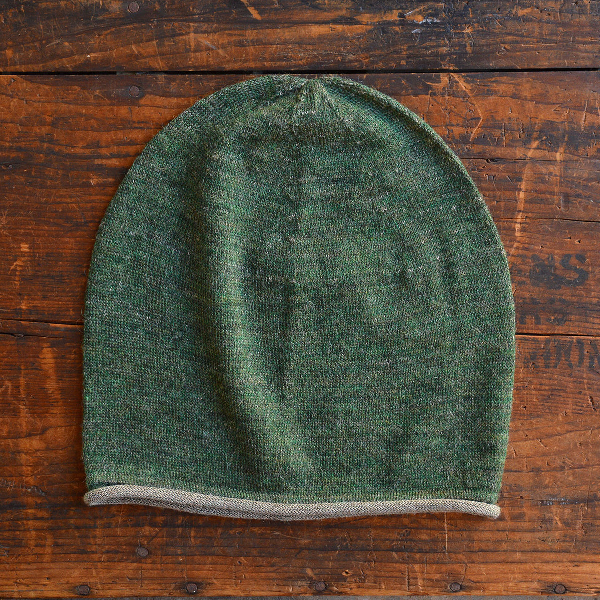 Adults Light Jersey Beanie - 100% Alpaca