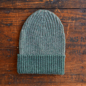 Brioche Rib Knit Beanie - 100% Baby Alpaca (Child-Adult)