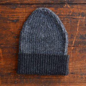 Brioche Rib Knit Beanie - 100% Baby Alpaca (Child-Adult)
