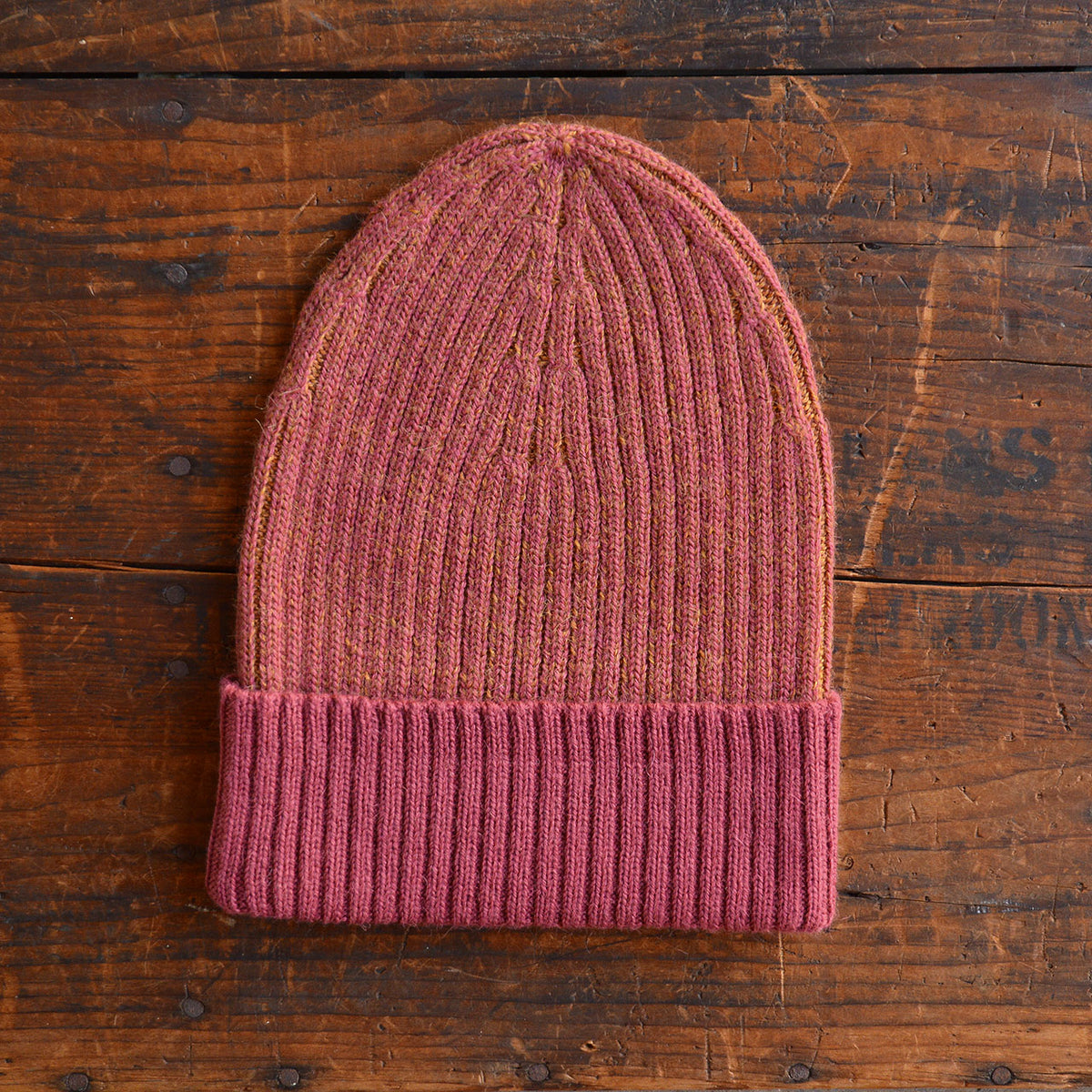 Brioche Rib Knit Beanie - 100% Baby Alpaca (Child-Adult)