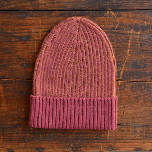 Brioche Rib Knit Beanie - 100% Baby Alpaca (Child-Adult)