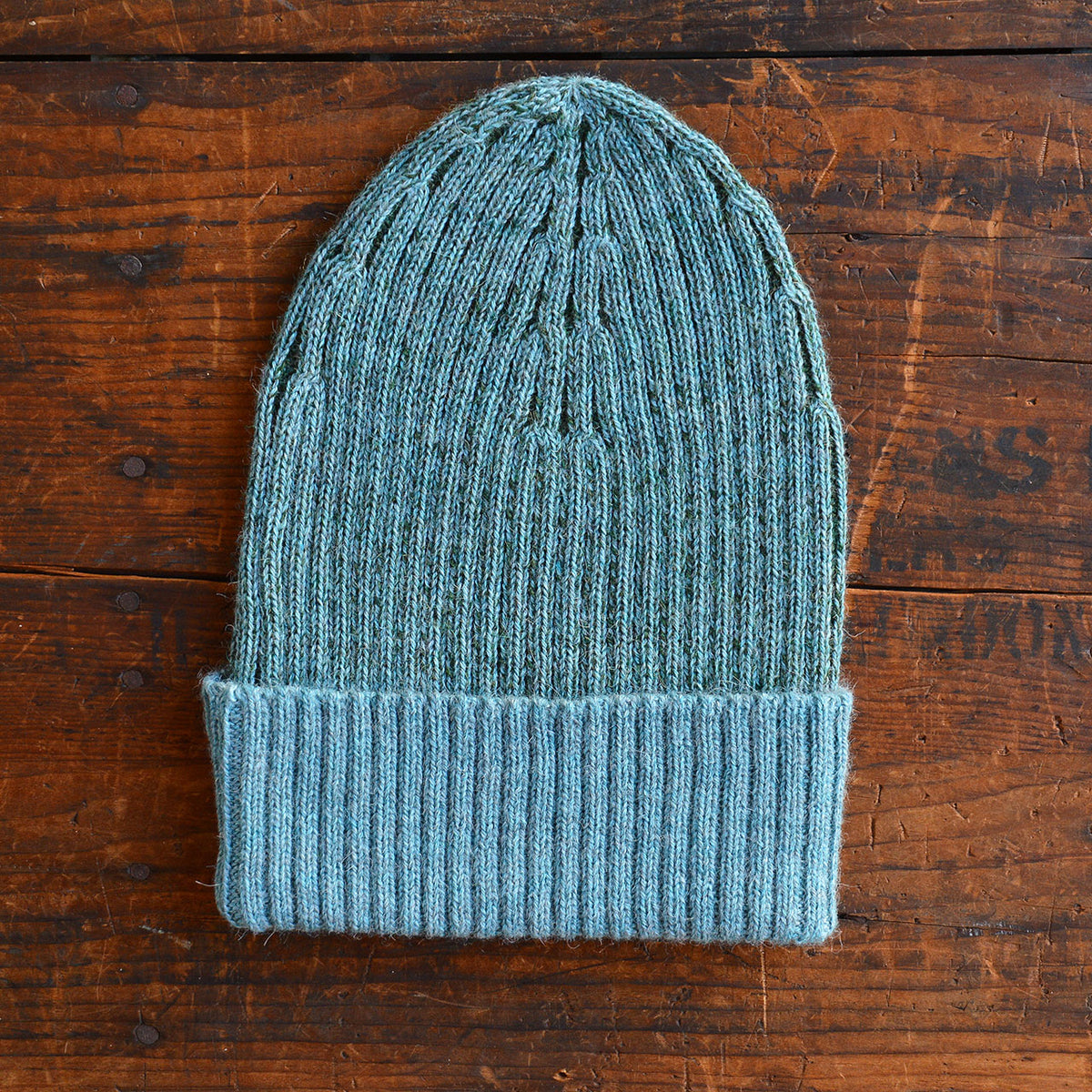 Brioche Rib Knit Beanie - 100% Baby Alpaca (Child-Adult)