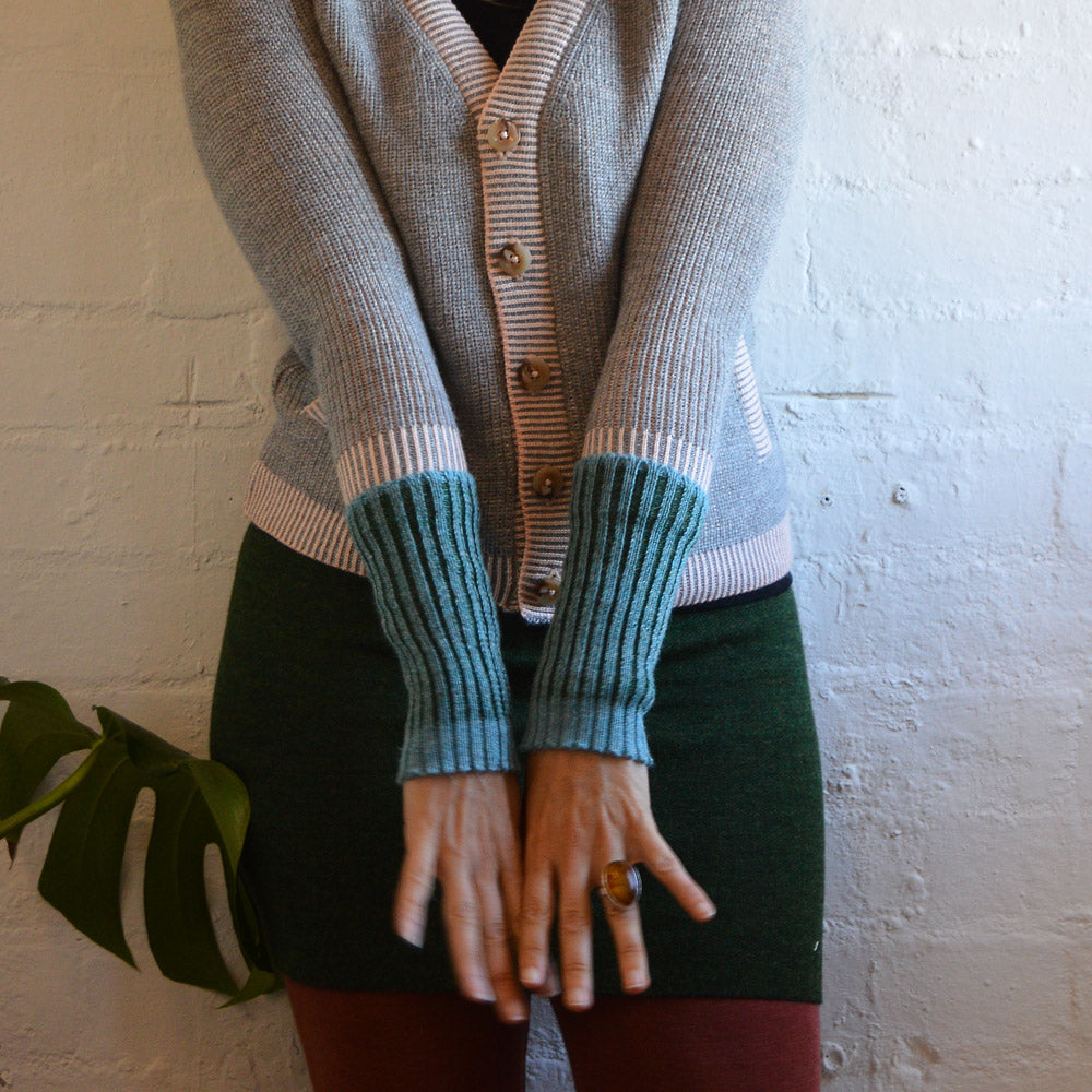 Brioche Rib Knit Armwarmers - 100% Baby Alpaca (Kids-Adults) *Returning 2026