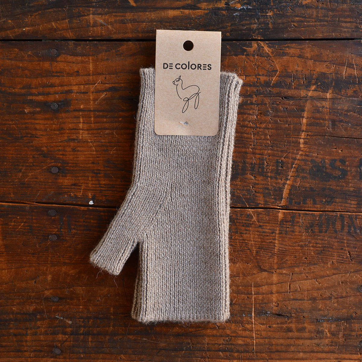 Adults Fingerless Gloves - 100% Baby Alpaca