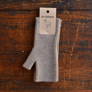 Adults Fingerless Gloves - 100% Baby Alpaca