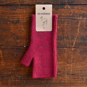 Adults Fingerless Gloves - 100% Baby Alpaca