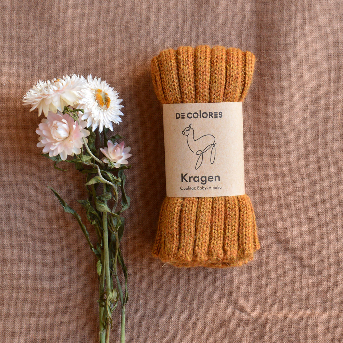 Kids Neckwarmer Tube Scarf - 100% Baby Alpaca (Navy) *Last One!