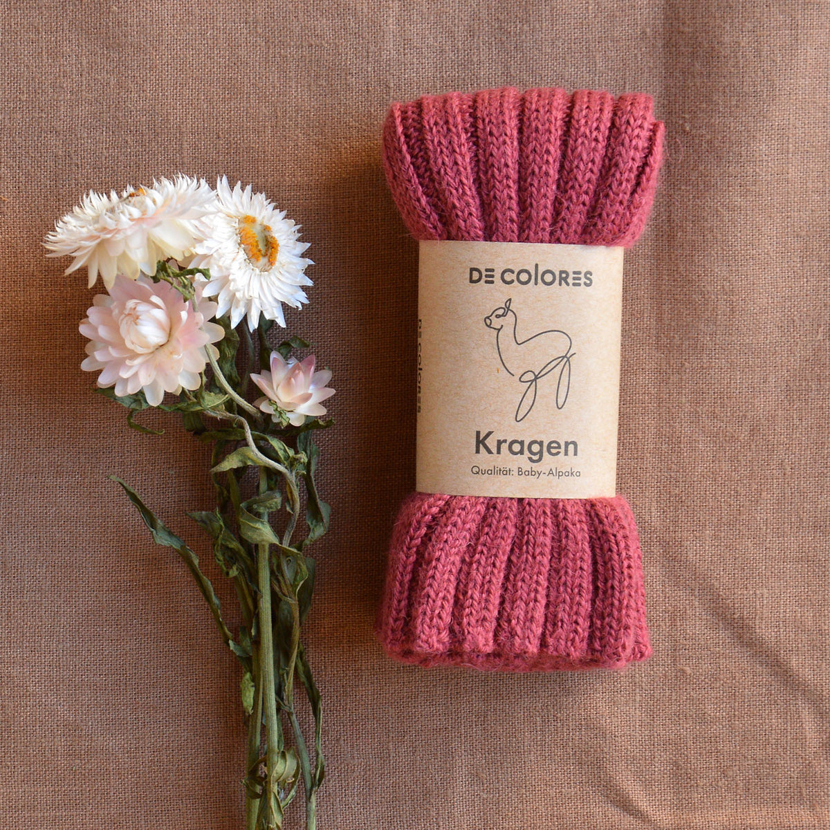 Kids Neckwarmer Tube Scarf - 100% Baby Alpaca (Navy) *Last One!