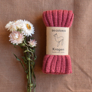 Kids Neckwarmer Tube Scarf - 100% Baby Alpaca