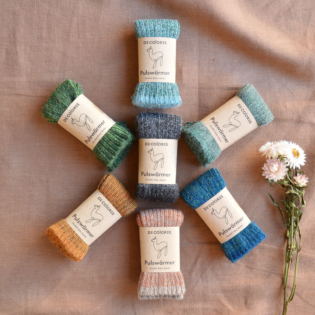 Brioche Rib Knit Armwarmers - 100% Baby Alpaca (Kids-Adults) *Returning 2026