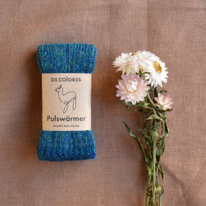 Brioche Rib Knit Armwarmers - 100% Baby Alpaca (Kids-Adults)