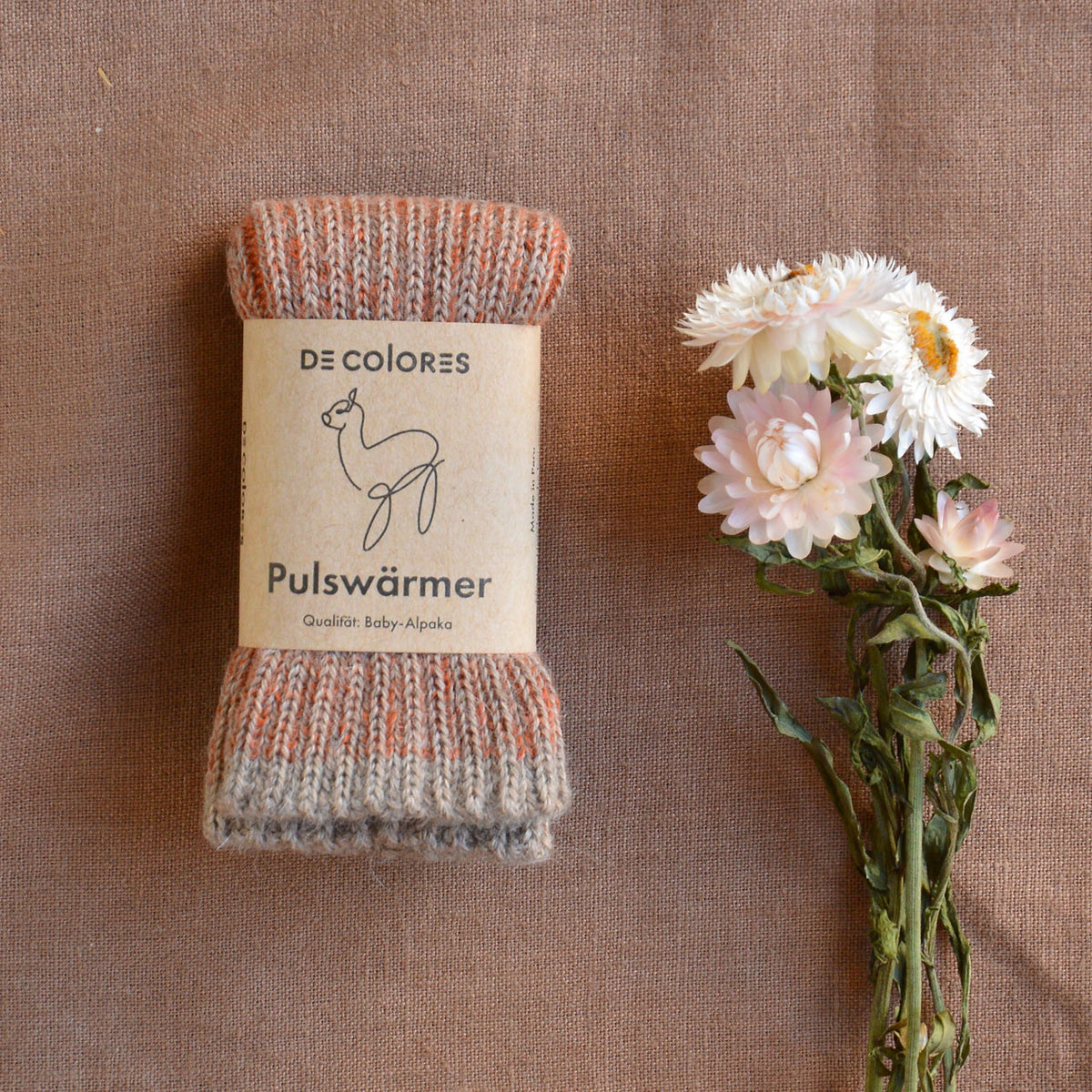 Brioche Rib Knit Armwarmers - 100% Baby Alpaca (Kids-Adults) *Returning 2026