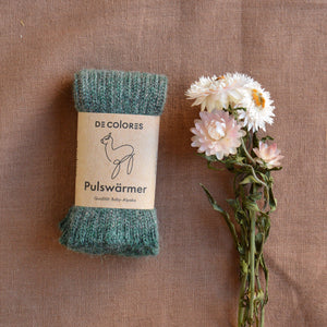 Brioche Rib Knit Armwarmers - 100% Baby Alpaca (Kids-Adults)