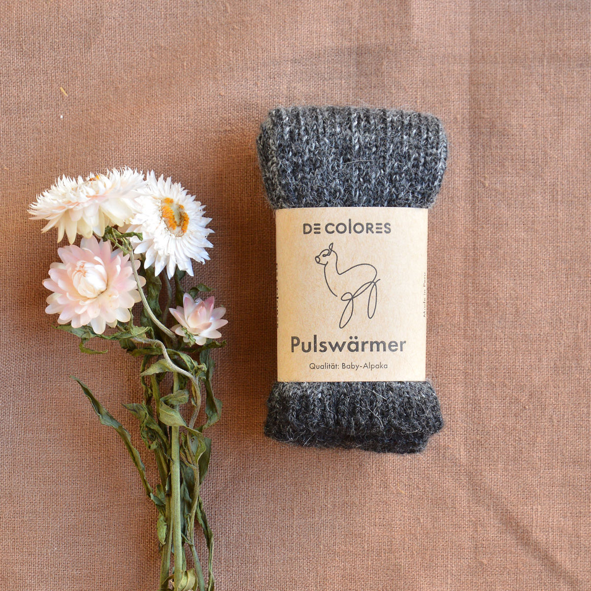 Brioche Rib Knit Armwarmers - 100% Baby Alpaca (Kids-Adults) *Returning 2026