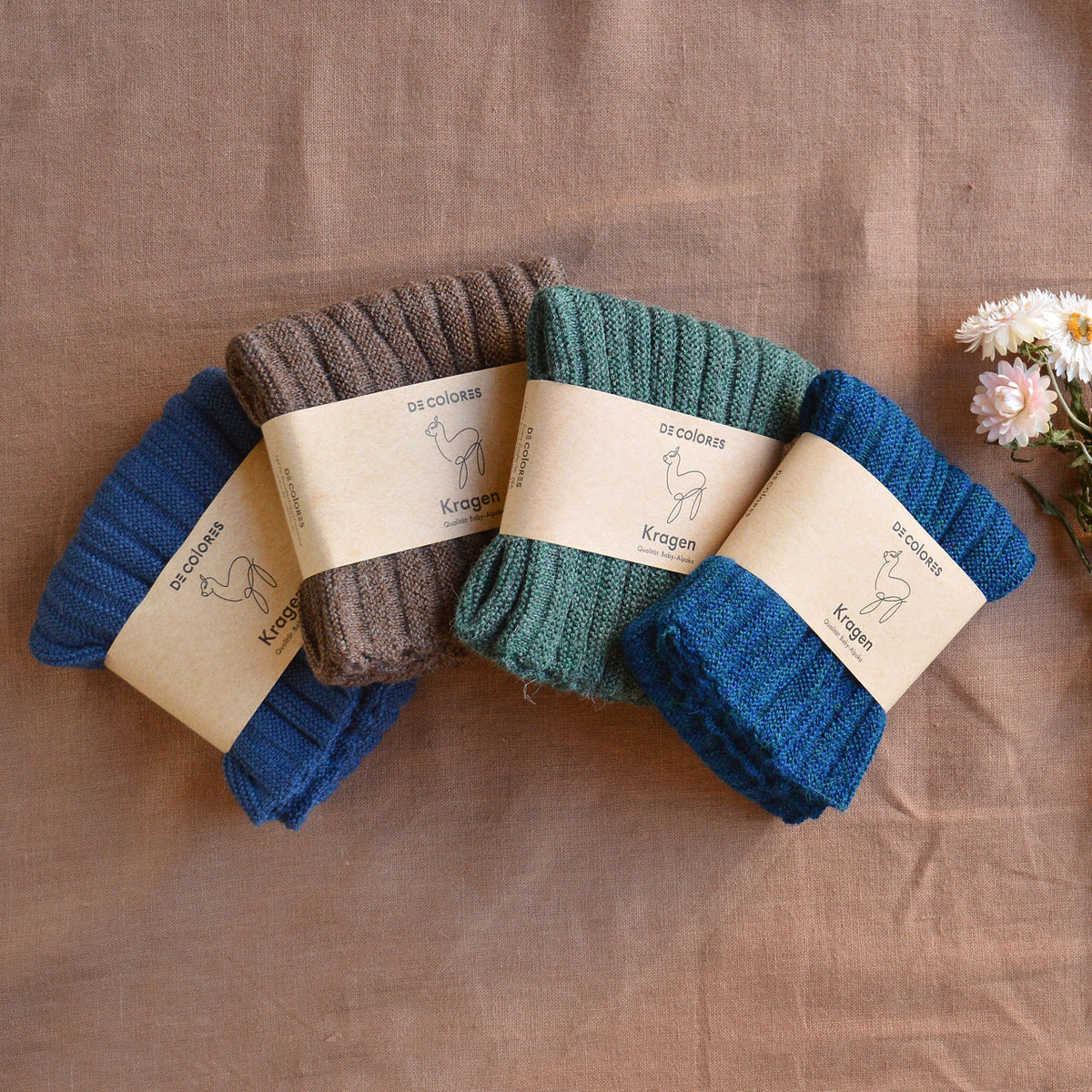 Crossknit Tube Scarf - 100% Baby Alpaca (Adults) *Last One!