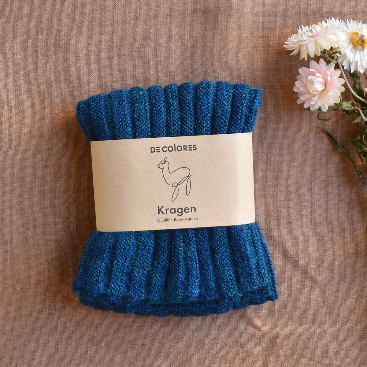 Crossknit Tube Scarf - 100% Baby Alpaca (Adults) *Last One!