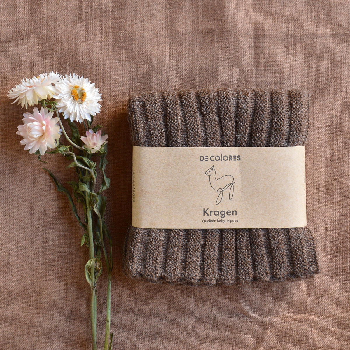 Crossknit Tube Scarf - 100% Baby Alpaca (Adults) *Last One!