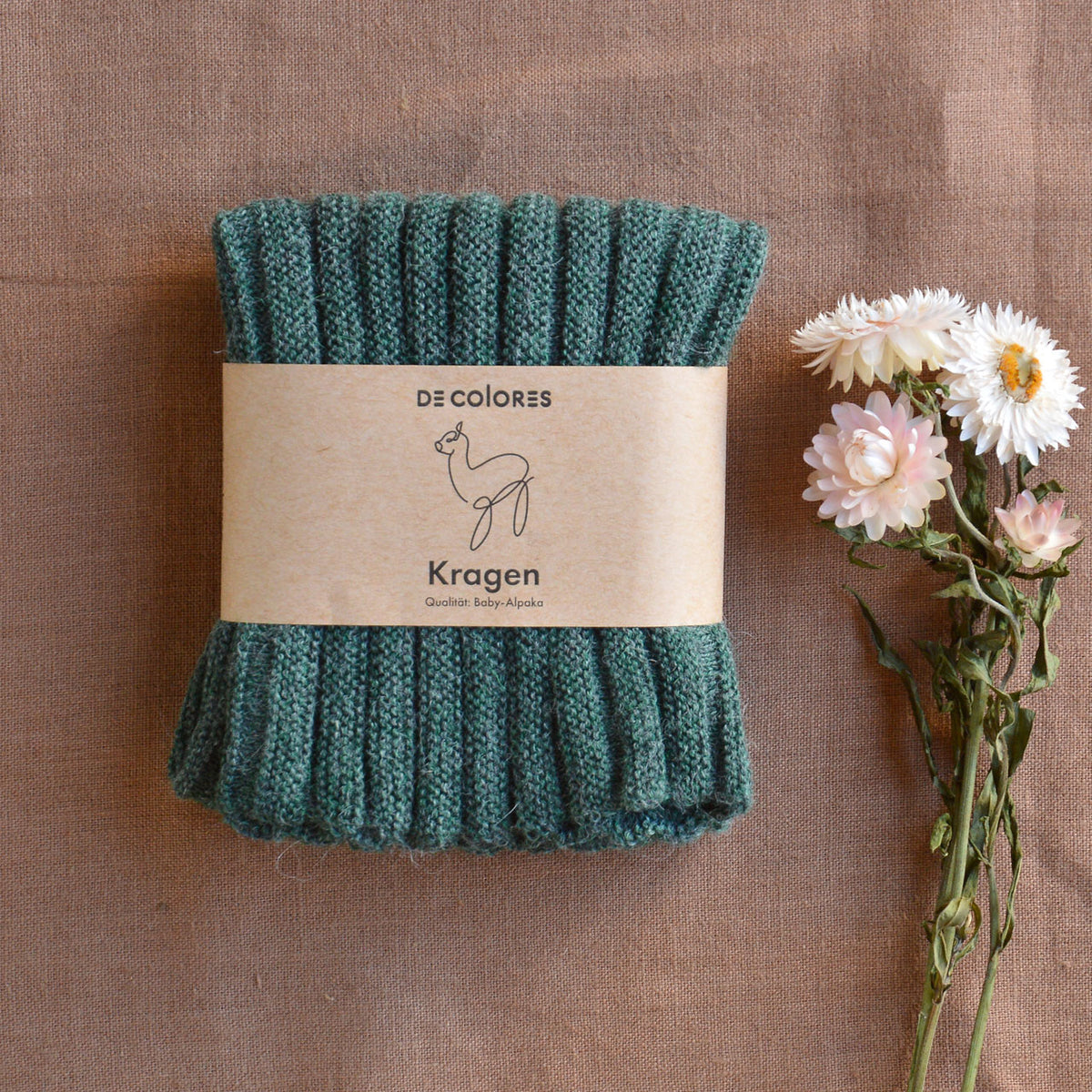 Crossknit Tube Scarf - 100% Baby Alpaca (Adults) *Last One!