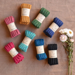Mini Wristwarmers - 100% Baby Alpaca (Kids-Adults)