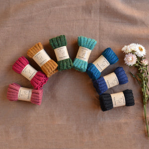 Mini Wristwarmers - 100% Baby Alpaca (Kids-Adults)