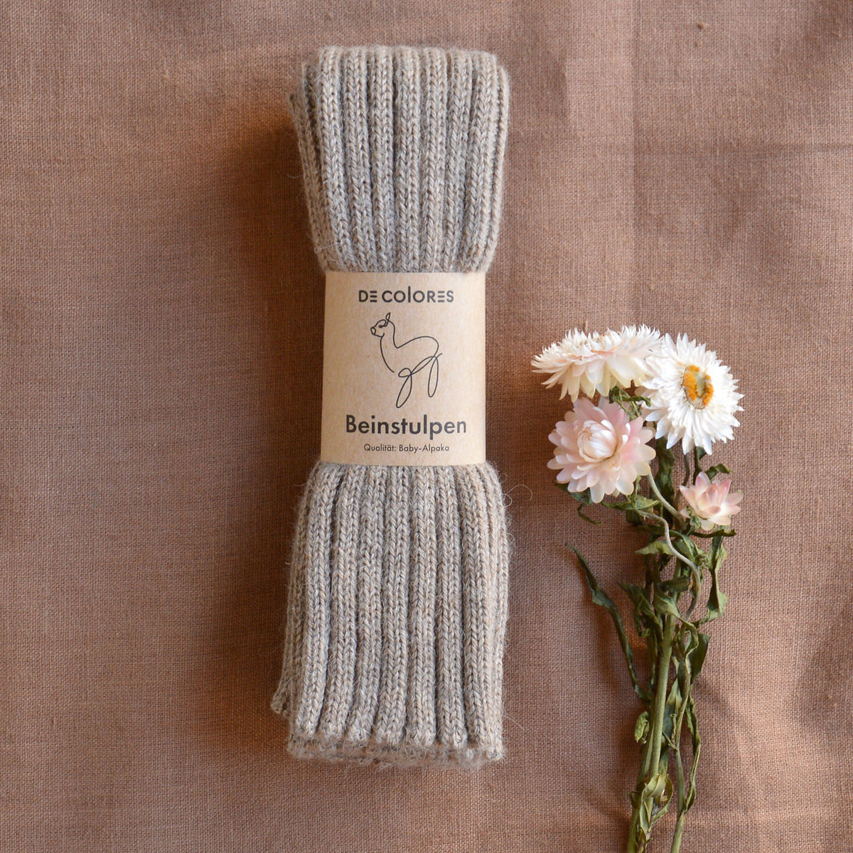 Ribbed Legwarmers - 100% Baby Alpaca (Kids-Adults) *Returning 2026