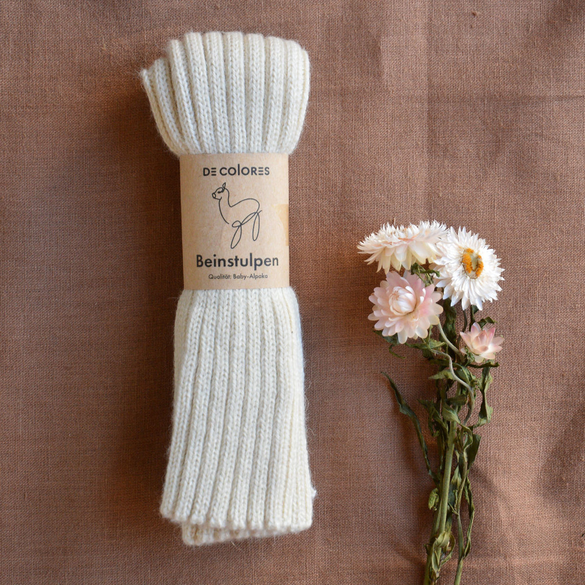 Ribbed Legwarmers - 100% Baby Alpaca (Kids-Adults) *Returning 2026