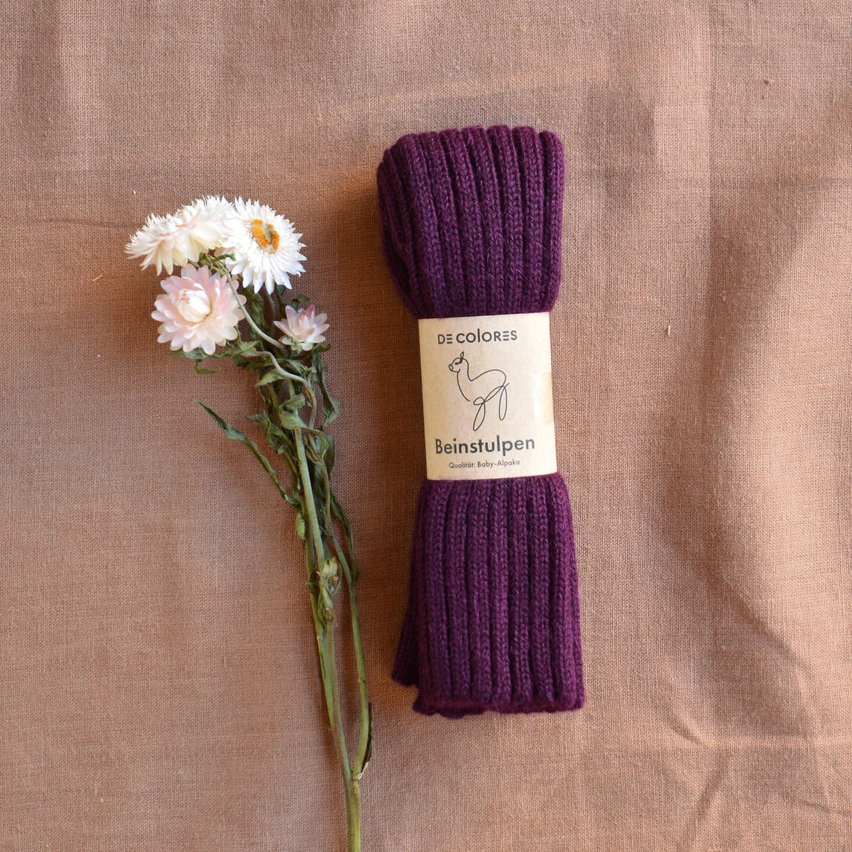 Ribbed Legwarmers - 100% Baby Alpaca (Kids-Adults) *Returning 2026