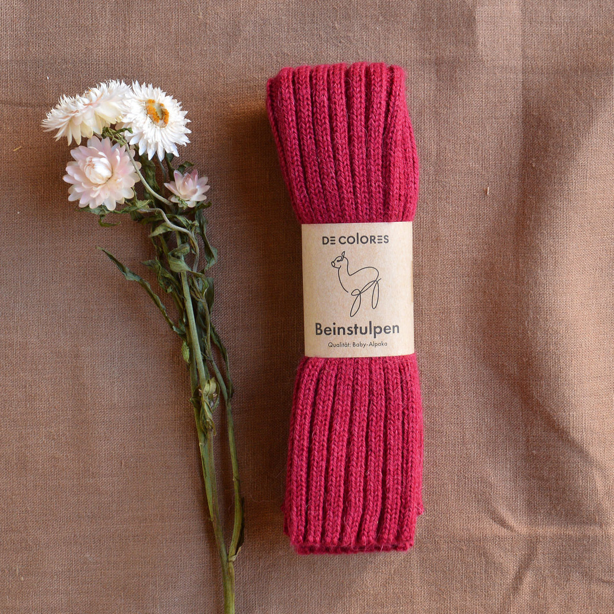 Ribbed Legwarmers - 100% Baby Alpaca (Kids-Adults) *Returning 2026