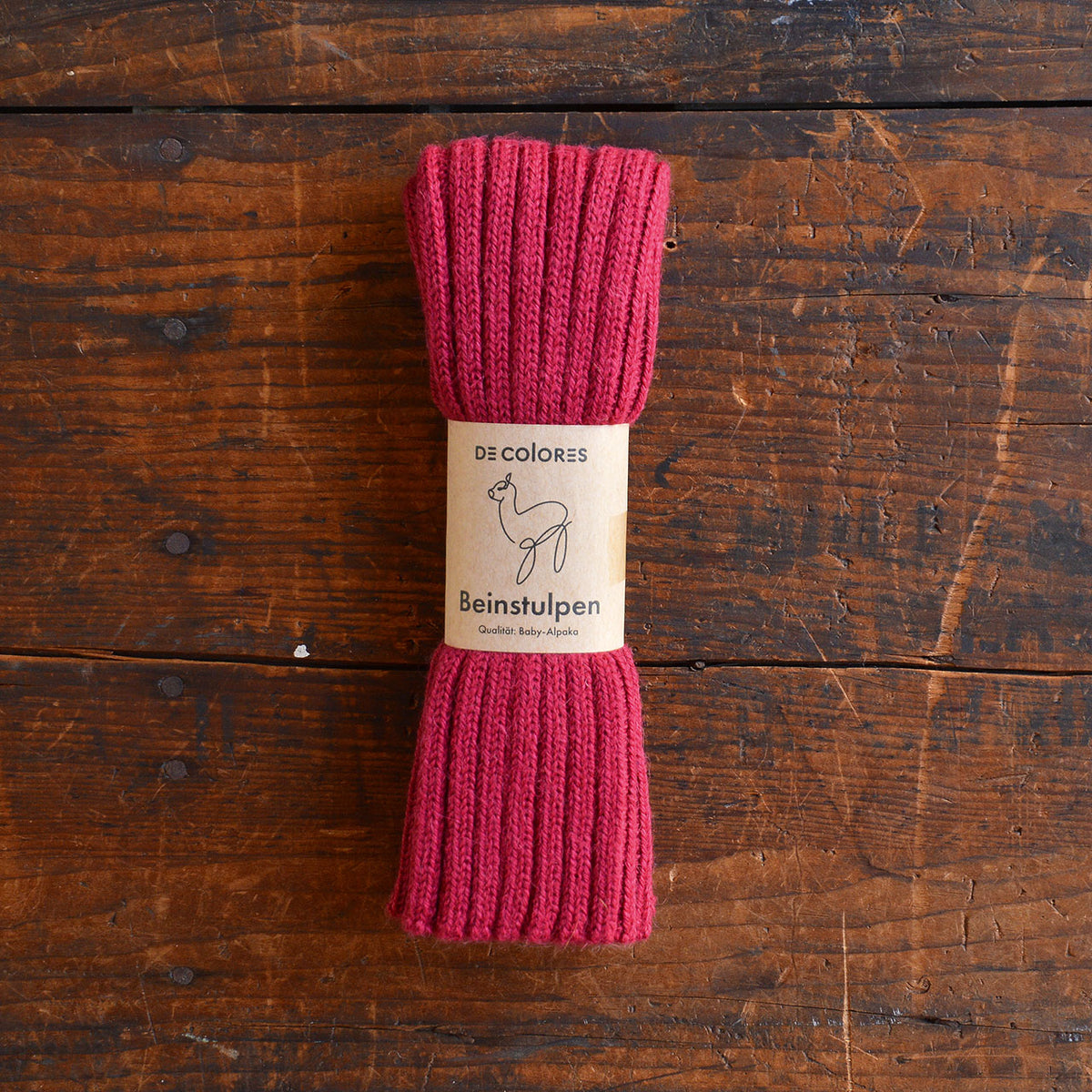 Ribbed Legwarmers - 100% Baby Alpaca (Kids-Adults)