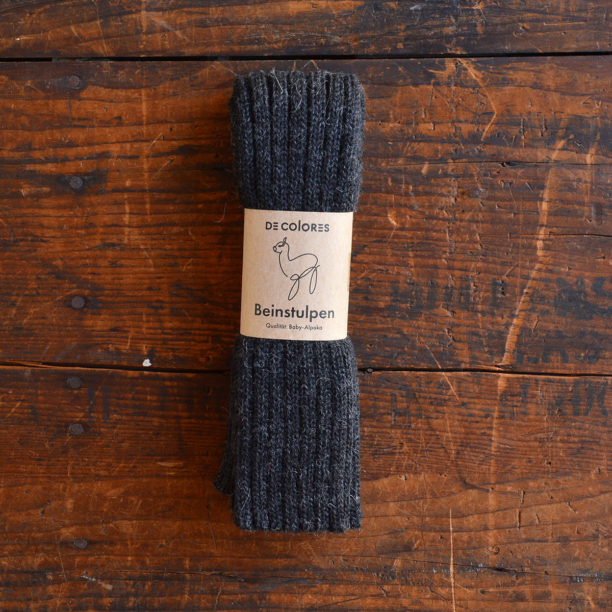 Ribbed Legwarmers - 100% Baby Alpaca (Kids-Adults)