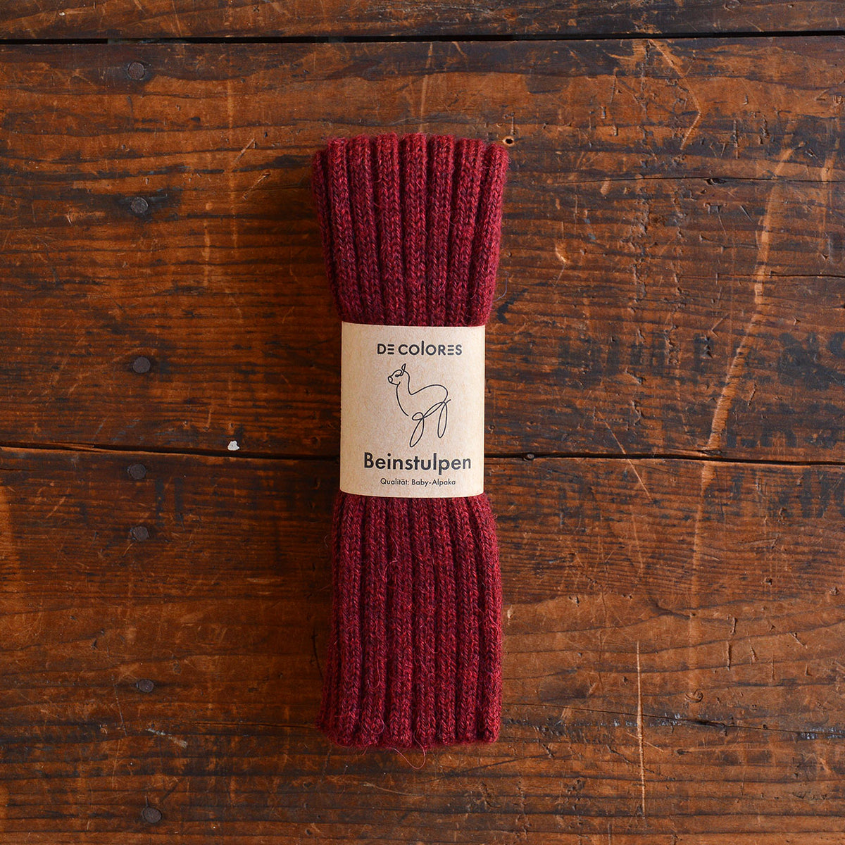 Ribbed Legwarmers - 100% Baby Alpaca (Kids-Adults)