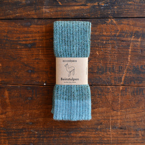 Brioche Rib Knit Legwarmers - 100% Baby Alpaca (Kids-Adults)