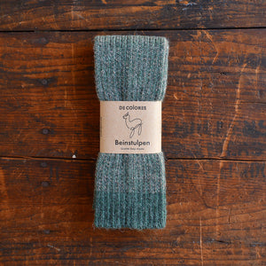Brioche Rib Knit Legwarmers - 100% Baby Alpaca (Kids-Adults)