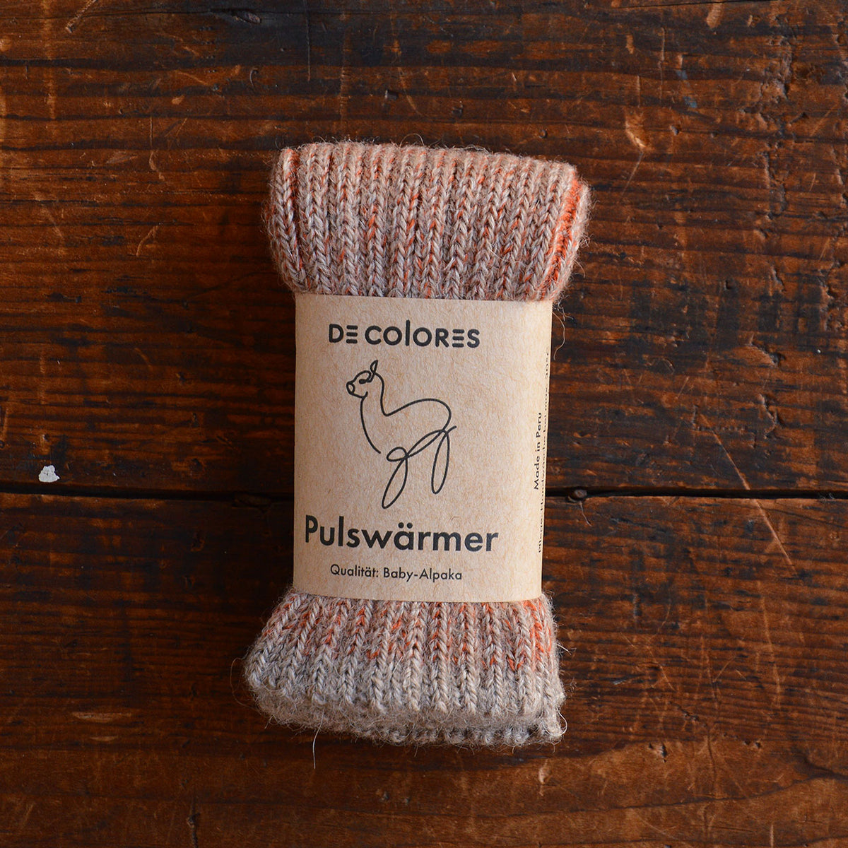 Brioche Rib Knit Armwarmers - 100% Baby Alpaca (Kids-Adults)