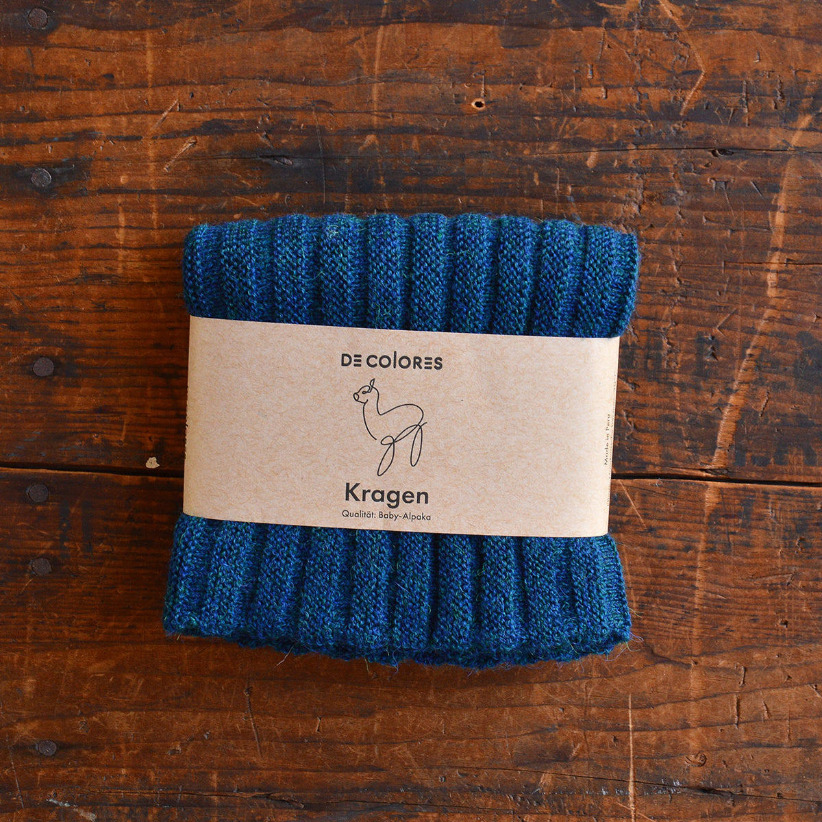 Crossknit Tube Scarf - 100% Baby Alpaca (Adults)