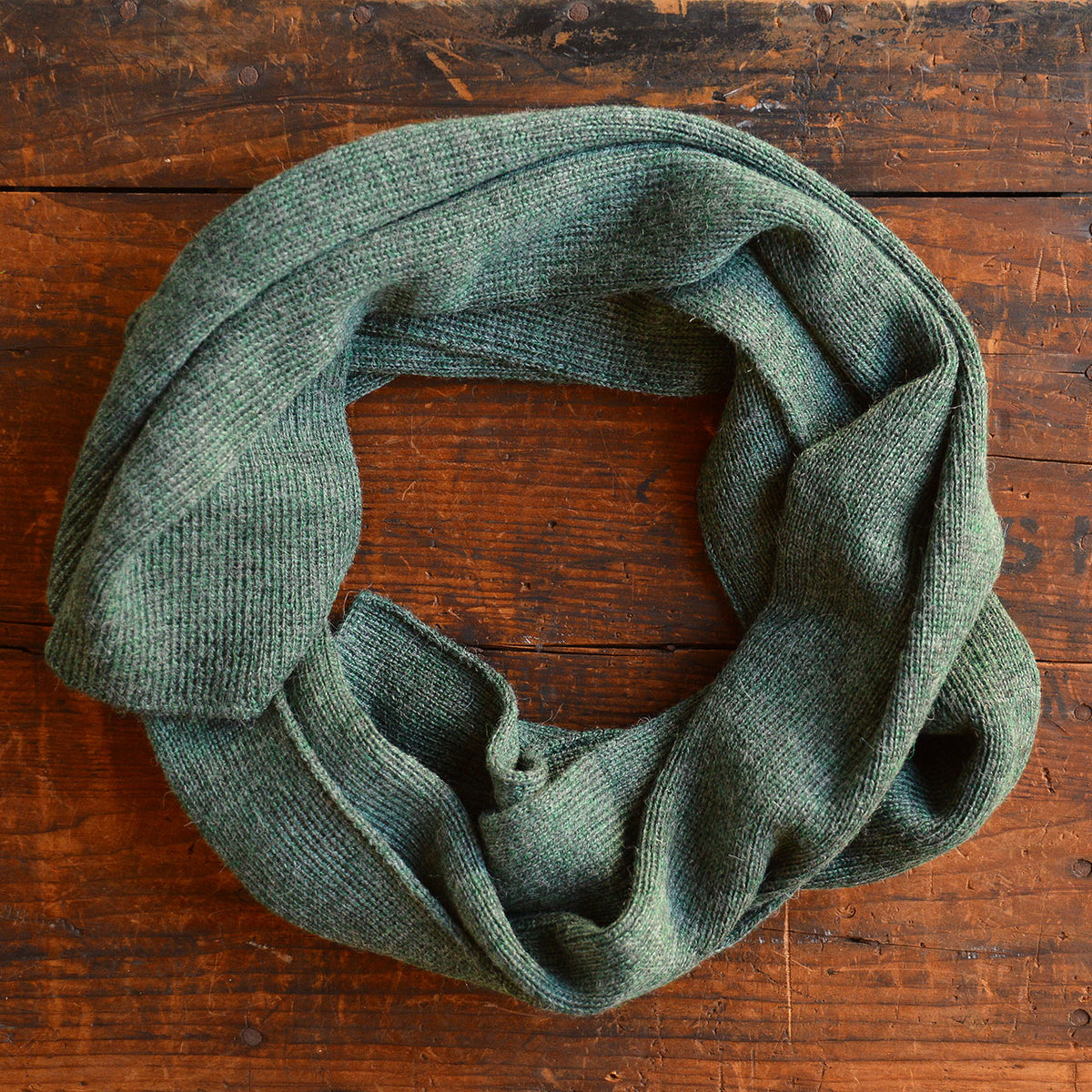 Long Rib Scarf - 100% Baby Alpaca (Adults)