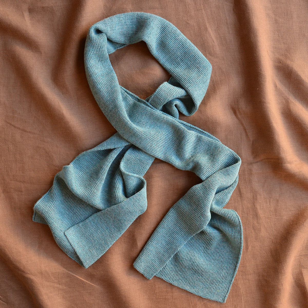 Long Rib Scarf - 100% Baby Alpaca (Adults)