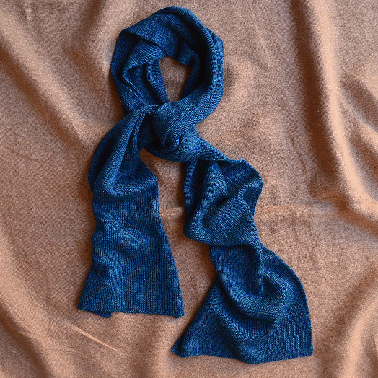 Long Rib Scarf - 100% Baby Alpaca (Adults)