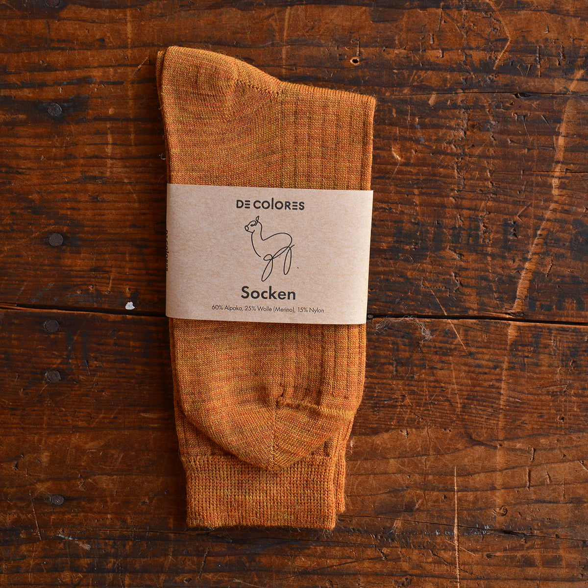 Ribbed Alpaca/Merino Socks (Adults 35-45)
