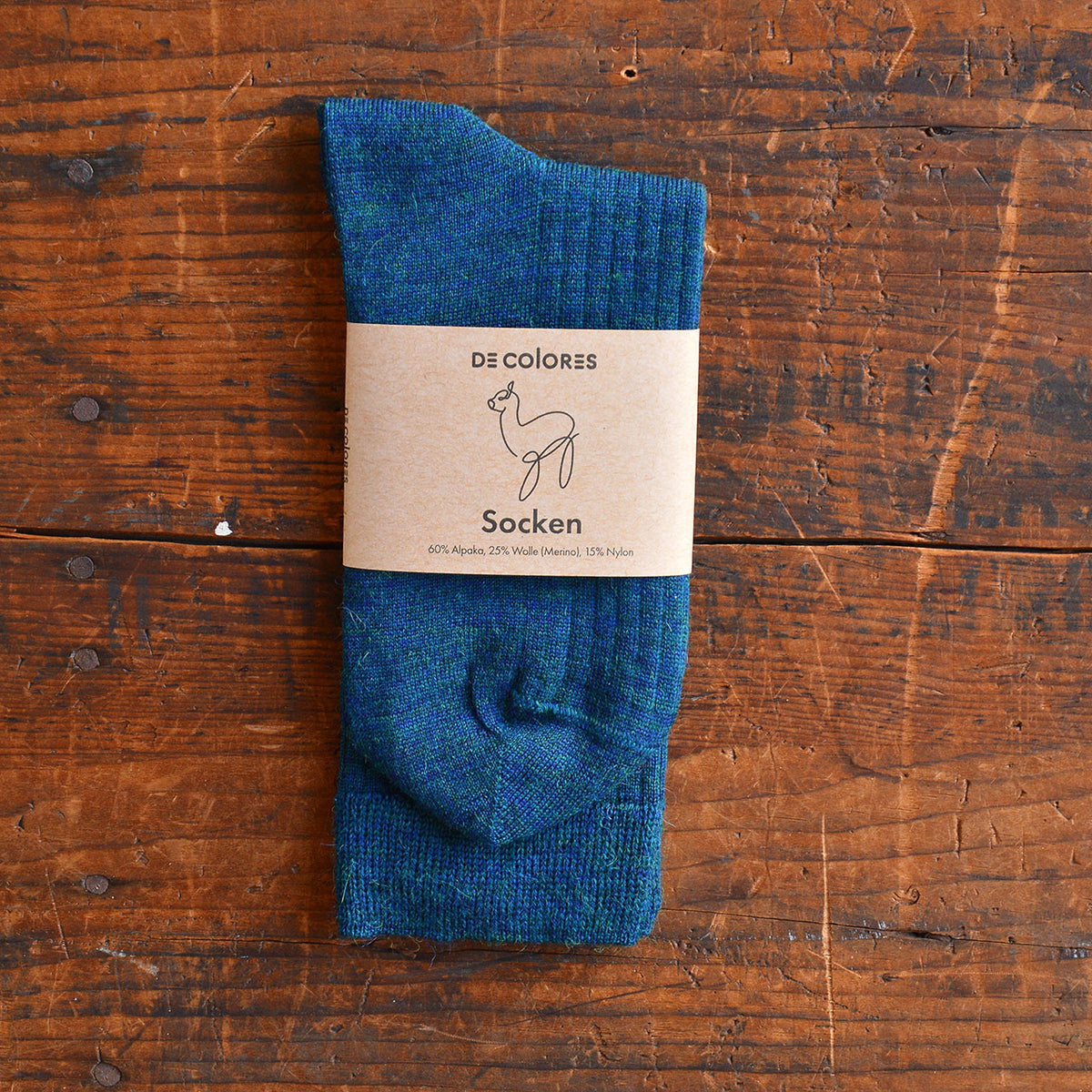 Ribbed Alpaca/Merino Socks (Adults 35-45)