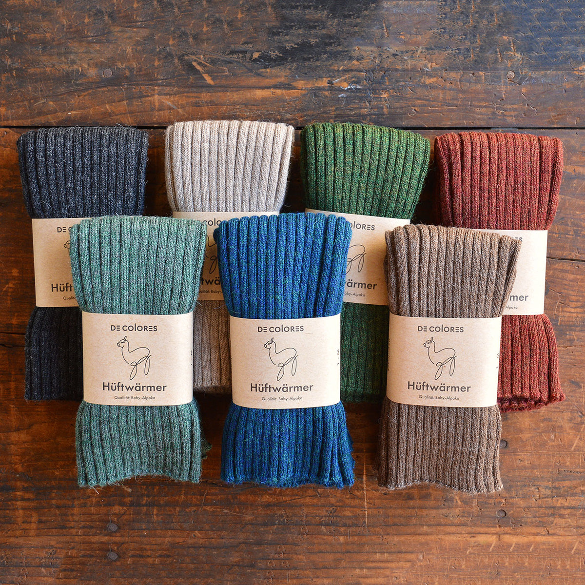 Rib Belly Warmer - 100% Baby Alpaca