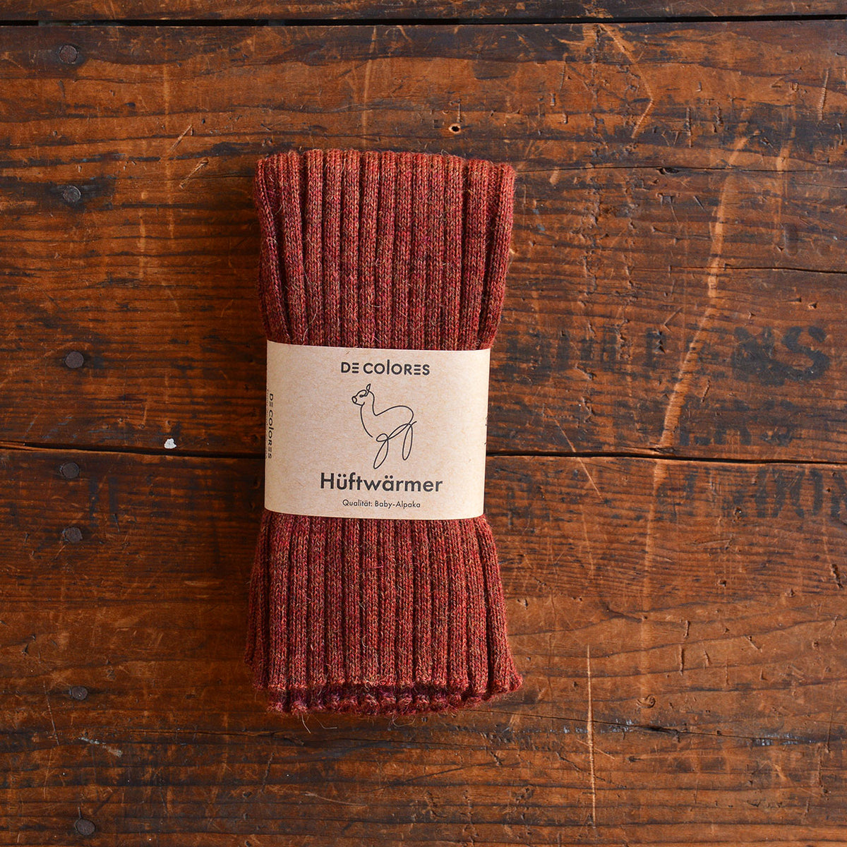 Rib Belly Warmer - 100% Baby Alpaca