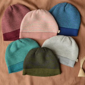 Classic Organic Merino Beanie - Melange (Teen-Adults)