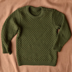 Aran Organic Merino Kids Jumper (3-10y)