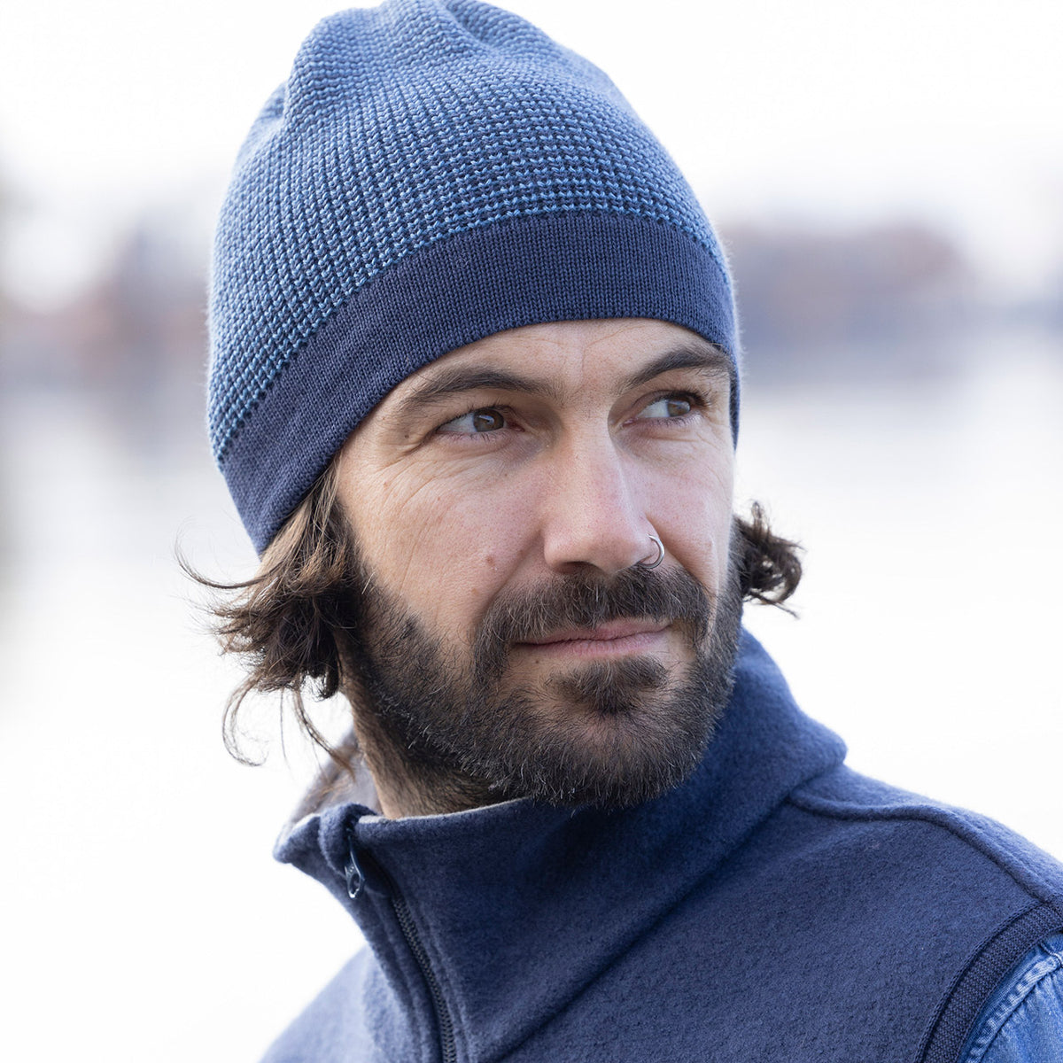 Classic Organic Merino Beanie - Melange (Teen-Adults)