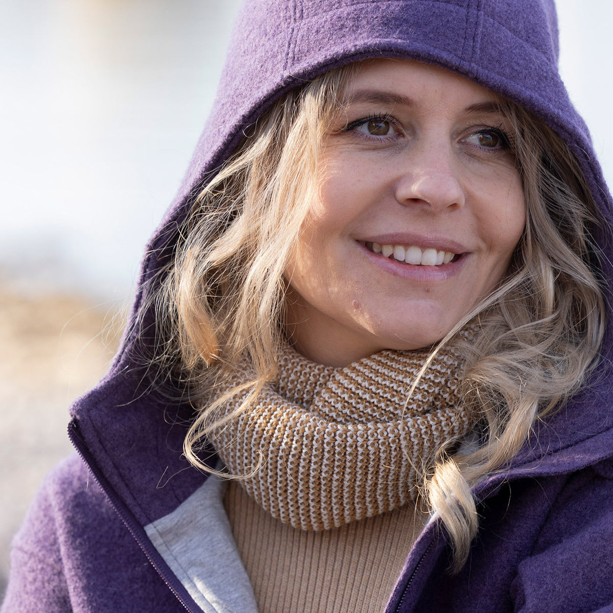 Loop Scarf in Organic Merino (Adults)