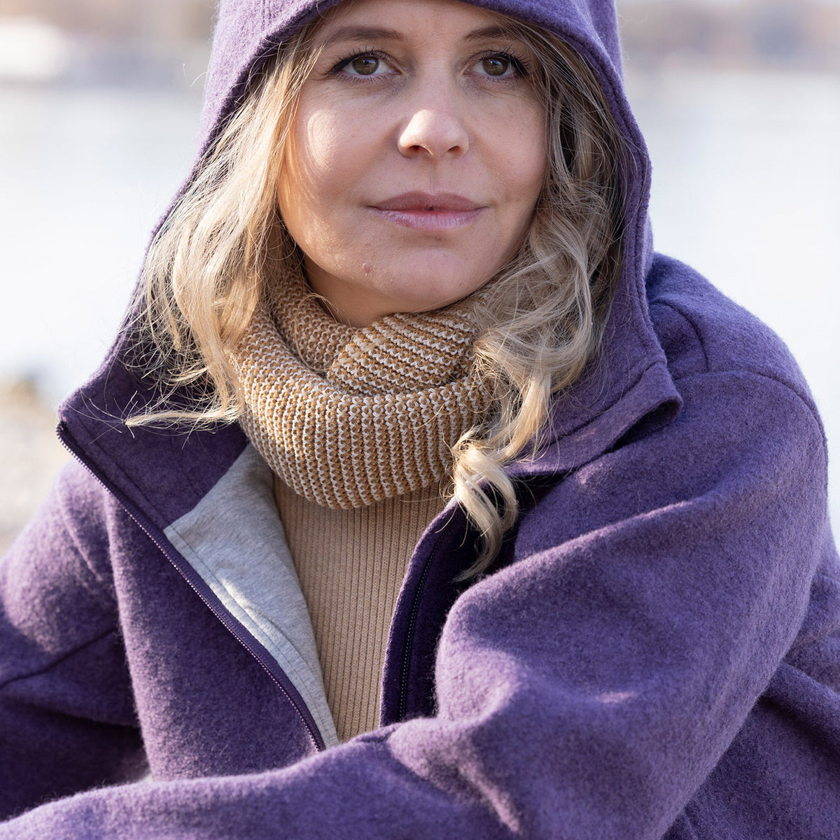 Loop Scarf in Organic Merino (Adults)